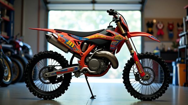 Améliorez l'apparence de votre moto avec un kit deco moto cross